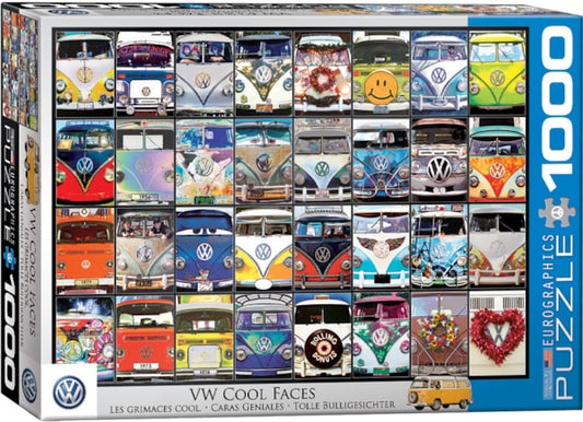 VW Cool Faces 1000PC PUZZLE