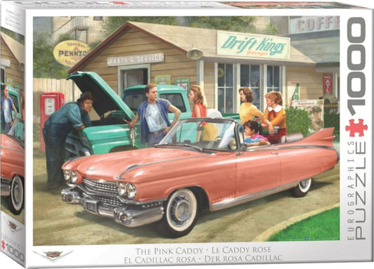 Pink Caddy 1000PC PUZZLE
