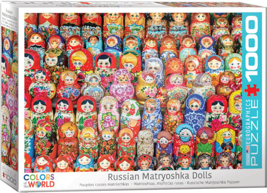 Russian Matryoshka Dolls 1000PC PUZZLE