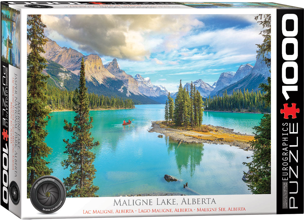 Maligne Lake 1000PC PUZZLE