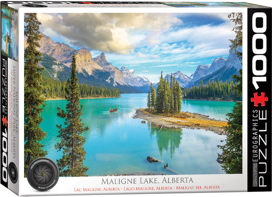 Maligne Lake 1000PC PUZZLE