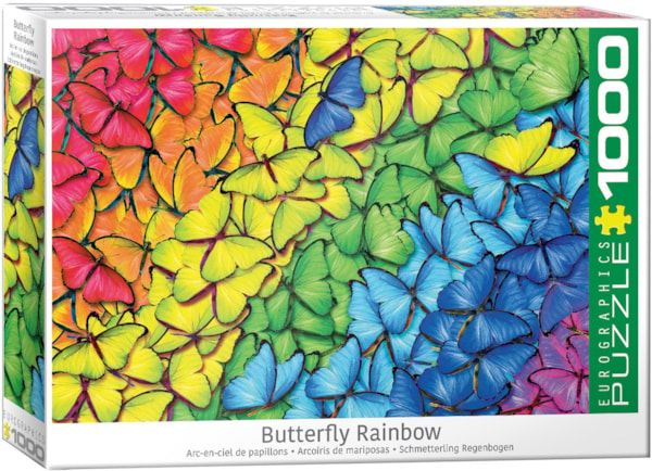 Butterfly Rainbow 1000PC Puzzle