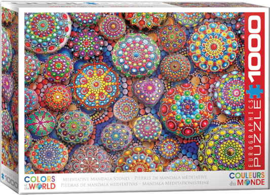 MANDALA STONES 1000PC PUZZLE