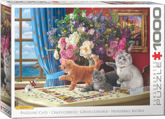 Puzzling Cats 1000PC Puzzle