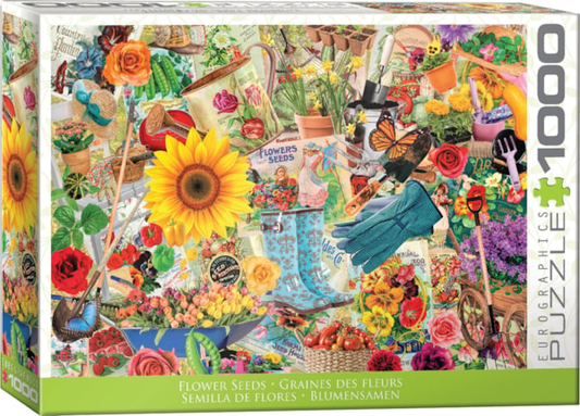 FLOWER SEEDS 1000PC PUZZLE