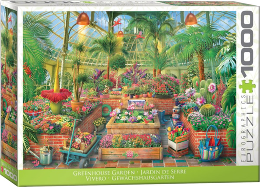 GREENHOUSE GARDEN 1000PC PUZZLE
