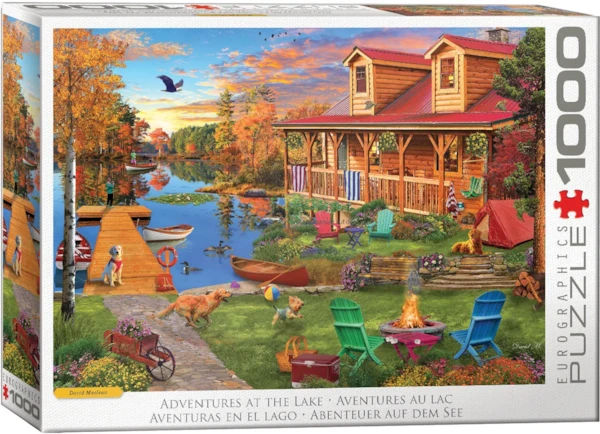 Adventures At the Lake 1000PC PUZZLE