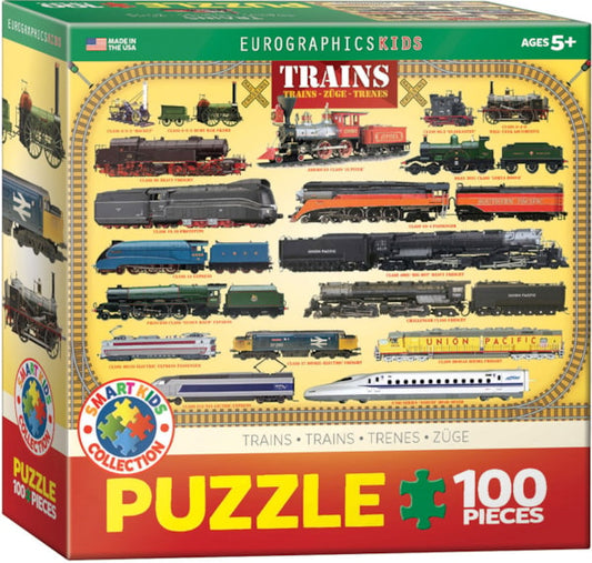 100PC TRAINS PUZZLE