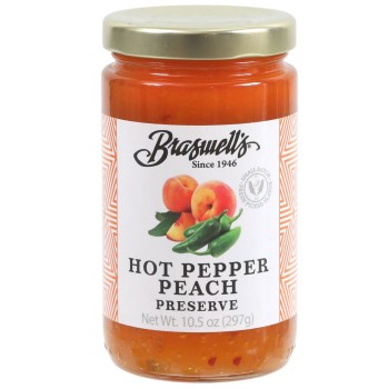 Hot Pepper Peach Preserves 10.5oz