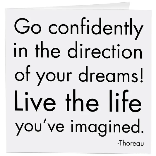 *Go Confidently ... Card