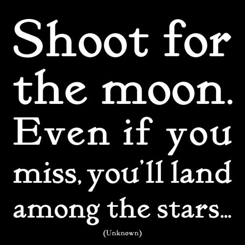*Shoot For Moon Magnet