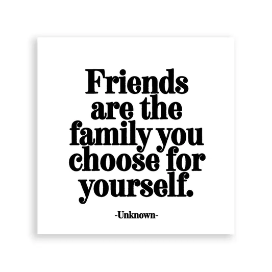 Friends Are the Family Magnet