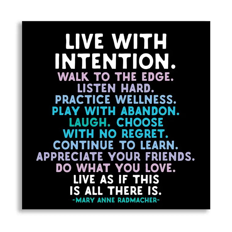 Live w/ Intention Magnet
