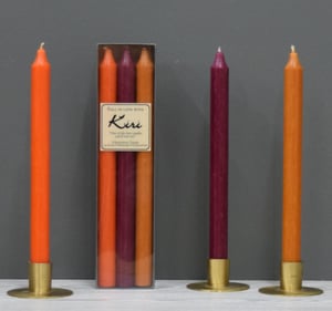 FALL MIX PACK OF 6 12" TAPERS