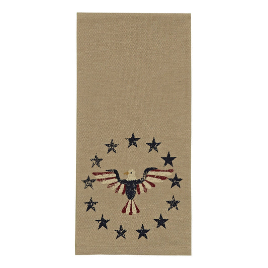 Eagle and Stars Dishtowel