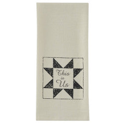 This Is Us Quilt Dish Towel