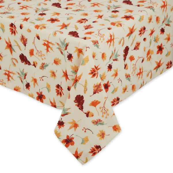 Fall Foliage Tablecloth 60X84