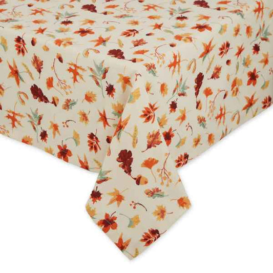 Fall Foliage Tablecloth 60X84