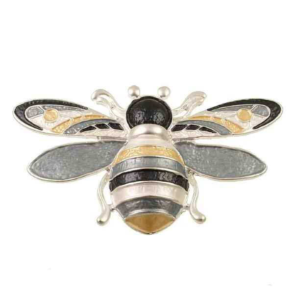 BUMBLE BEE MAGNETIC BROOCH