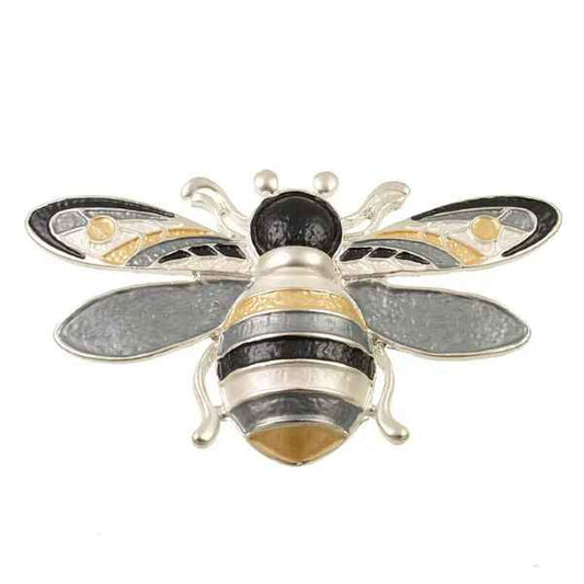 BUMBLE BEE MAGNETIC BROOCH
