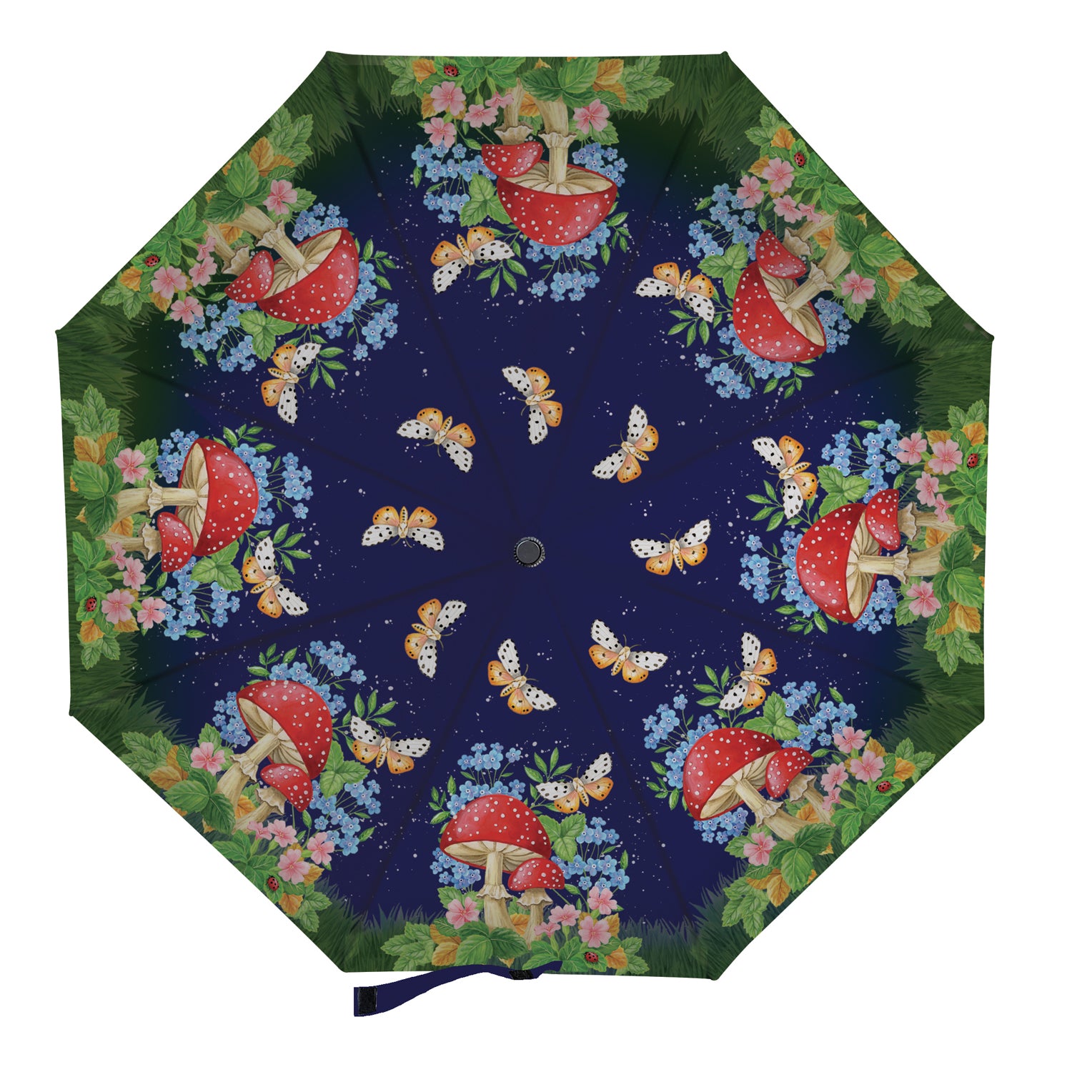 MUSHROOMS Compact Umbrella