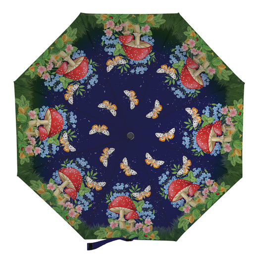 MUSHROOMS Compact Umbrella