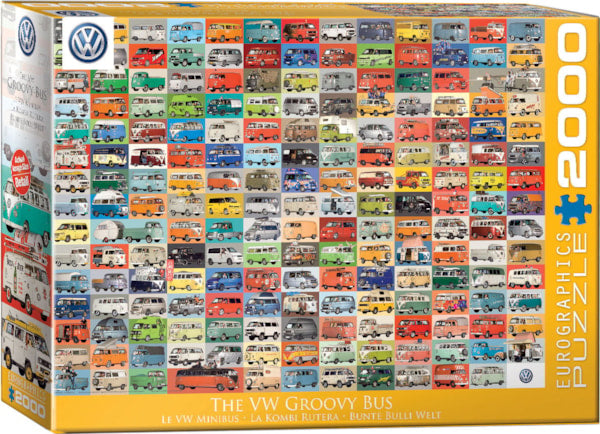 The VW Groovy Bus 2000PC PUZZLE