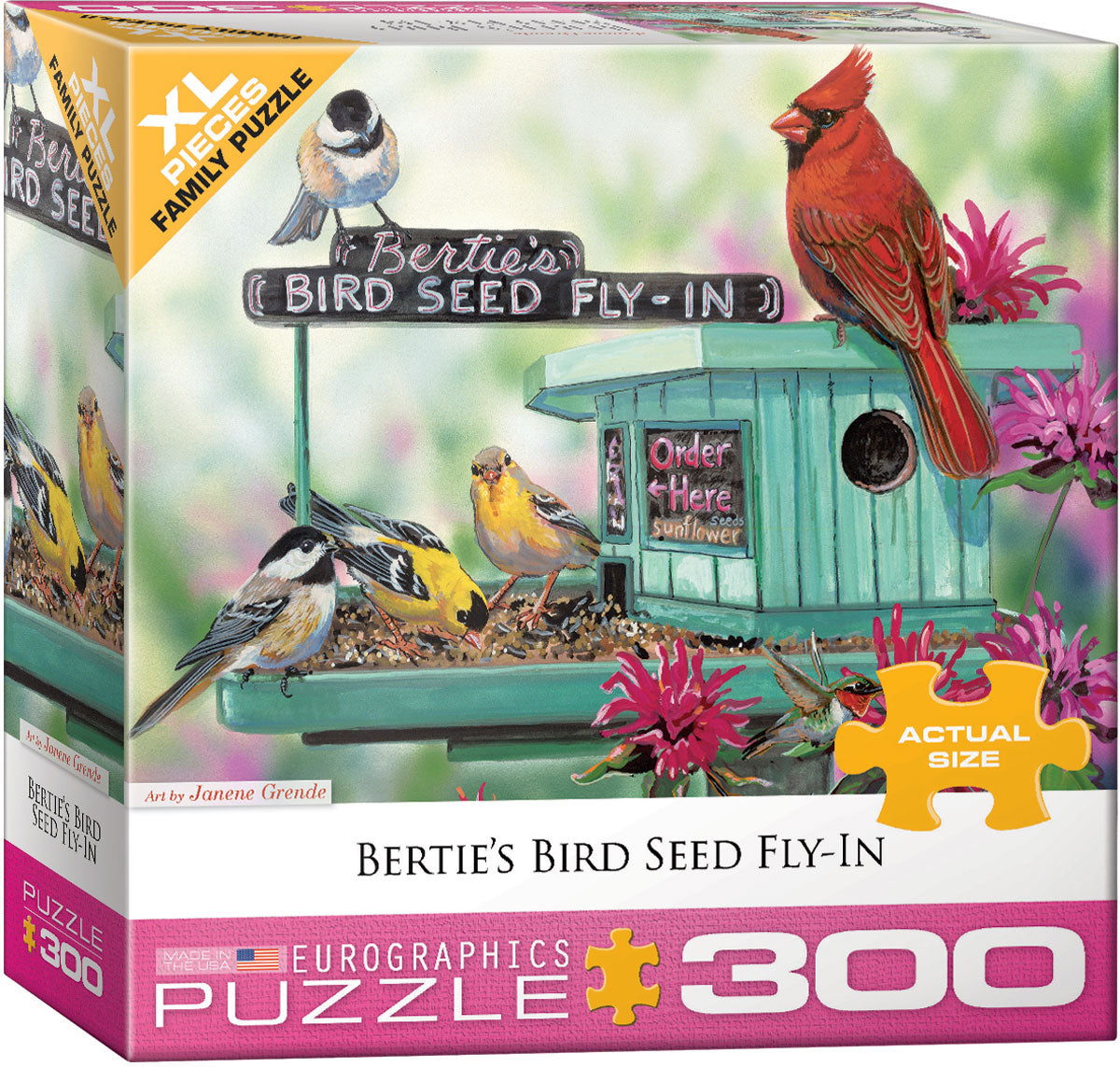 BERTIES BIRD SEED PUZZLE 300PC