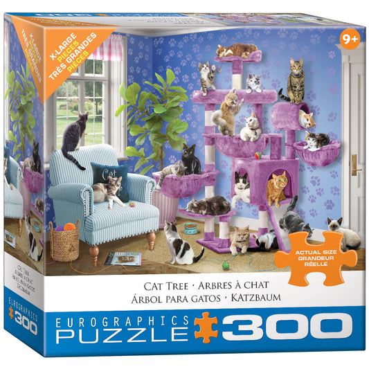 Cat Tree 300 Piece Puzzle
