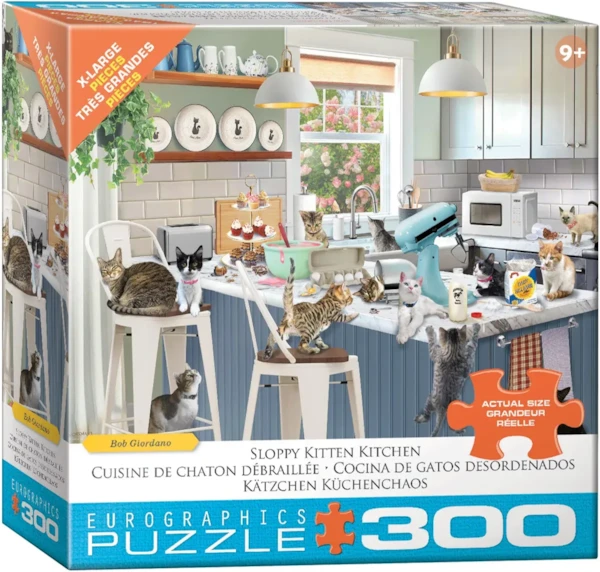 SLOPPY KITTEN KITCHEN 300PC