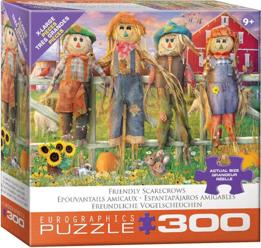 FRIENDLY SCARECROWS PUZZLE 300PC