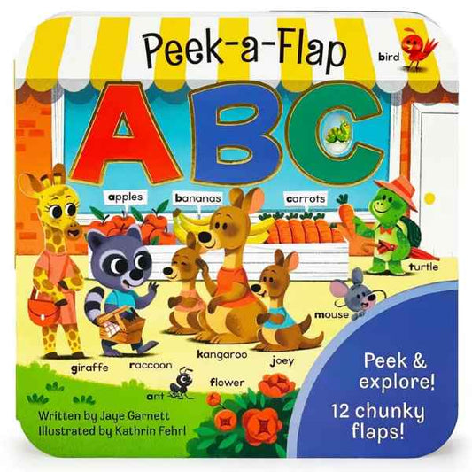 ABC Peek A Flap Board Book