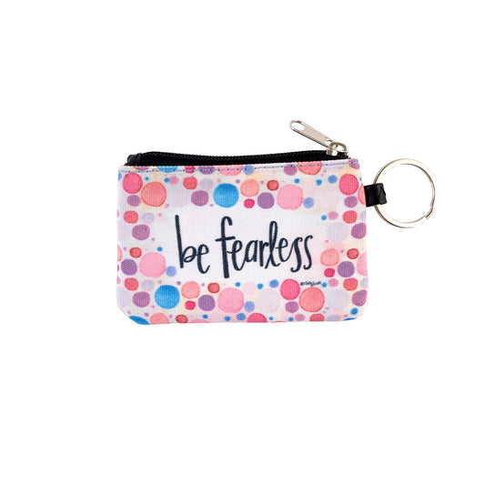 WATERCOLOR TONE ID WALLET KEYCHAIN