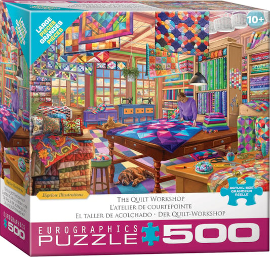 THE QUILT WORKSHOP 500PC Puzzle