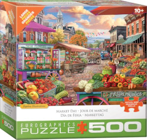 MARKET DAY 500PC Puzzle
