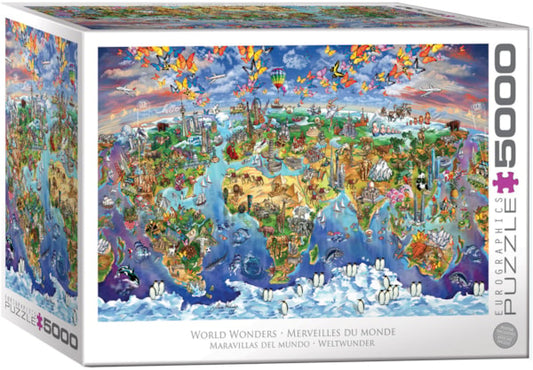 WORLD WONDERS 5000PC PUXXLE
