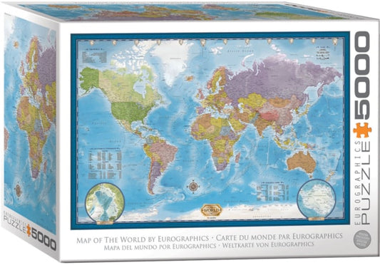 MAP OF THE WORLD 5000PC PUZZLE