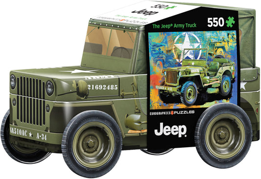 Military Jeep Tin 550PC