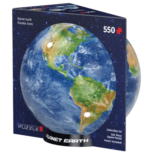 PLANET EARTH TIN 550PC PUZZLE