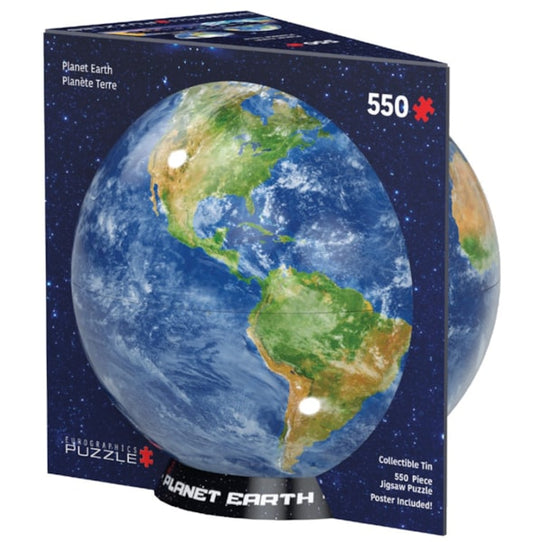 PLANET EARTH TIN 550PC PUZZLE