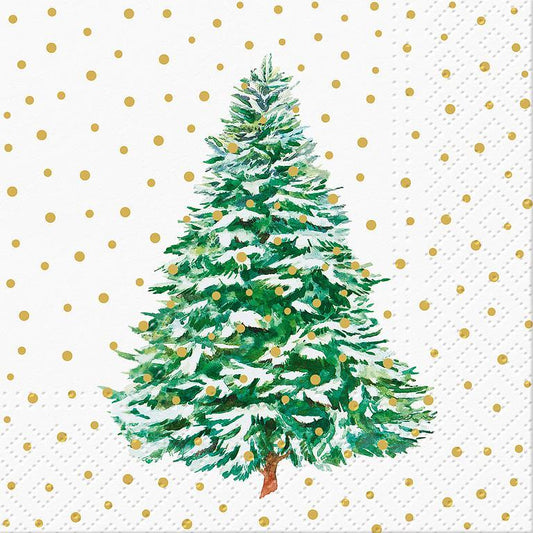 FROSTED FOREST LUNCHEON NAPKINS