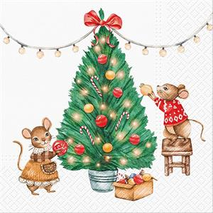 CHRISTMAS Beverage Napkins
