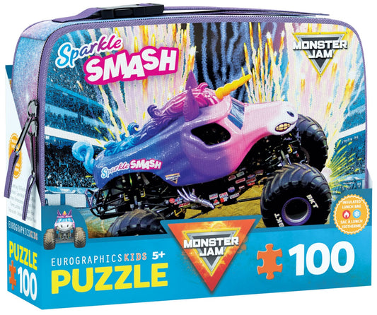 MJ SPARKLE SMASH LUNCH BAG 100PC PUZZLE