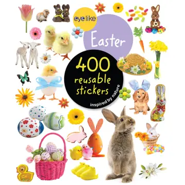 Easter 400 Reusable Stickers
