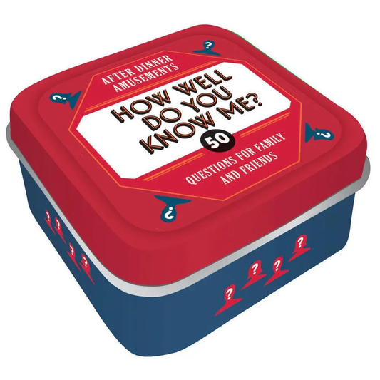 How Well Do You Know Me On the Go Tin