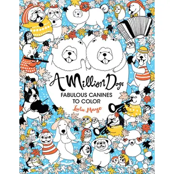 A Million Dogs To Color
