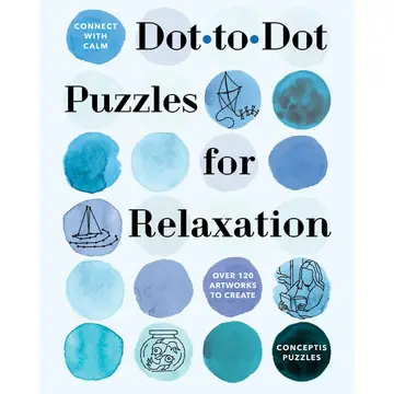 Dot To Dot Puzzles For Relaxation