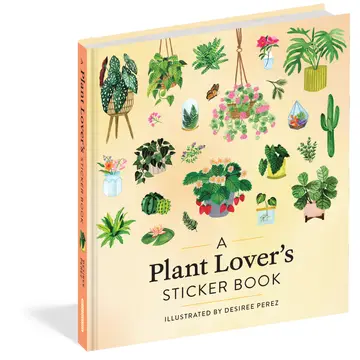A Plant Lovers Sticker Book