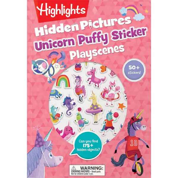 Unicorn Puffy Stickers