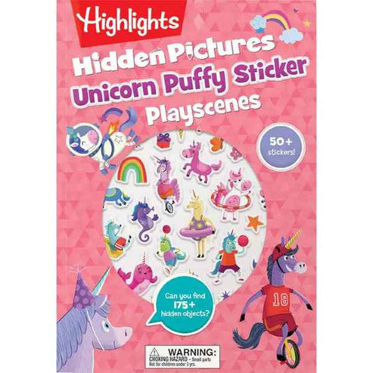Unicorn Puffy Stickers